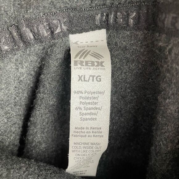 RBX Black Fleece Pullover Size XL EUC - Picture 5 of 5